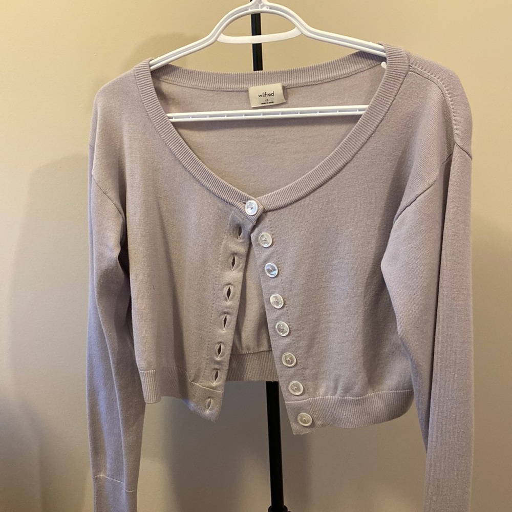 Wilfred Purple Cardi